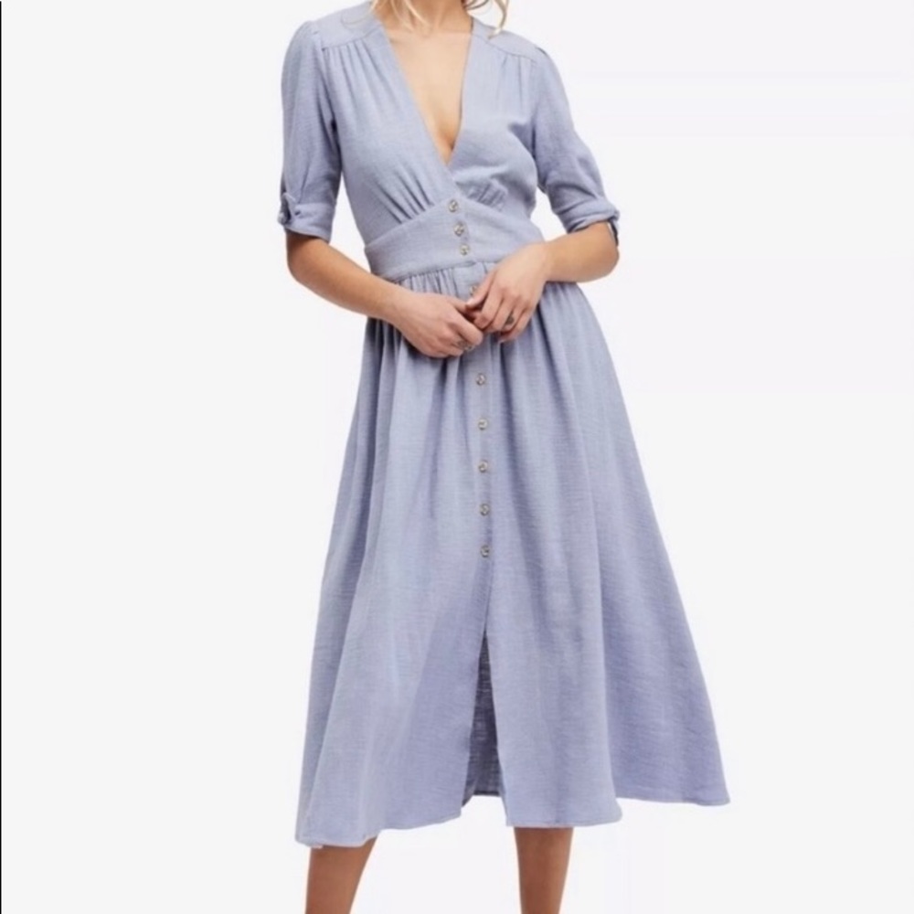 Baby Blue Free People Dress